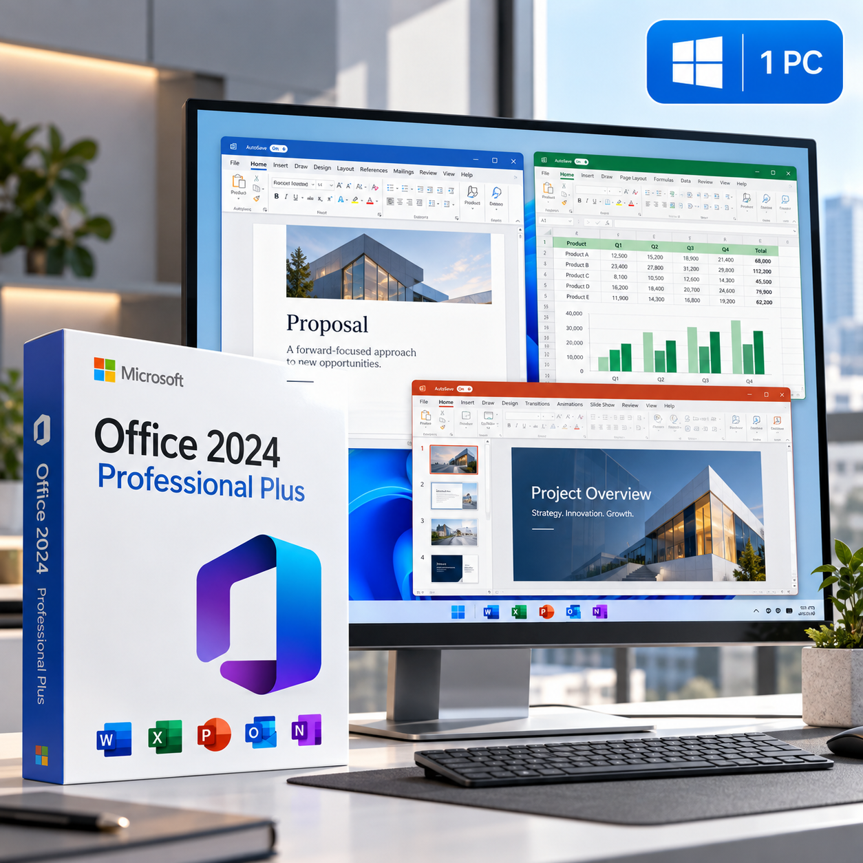 Microsoft Office 2024 Workspace Setup