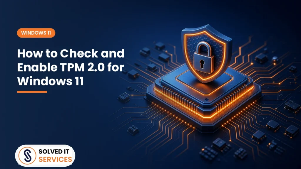 How to Check and Enable TPM 2.0 for Windows 11