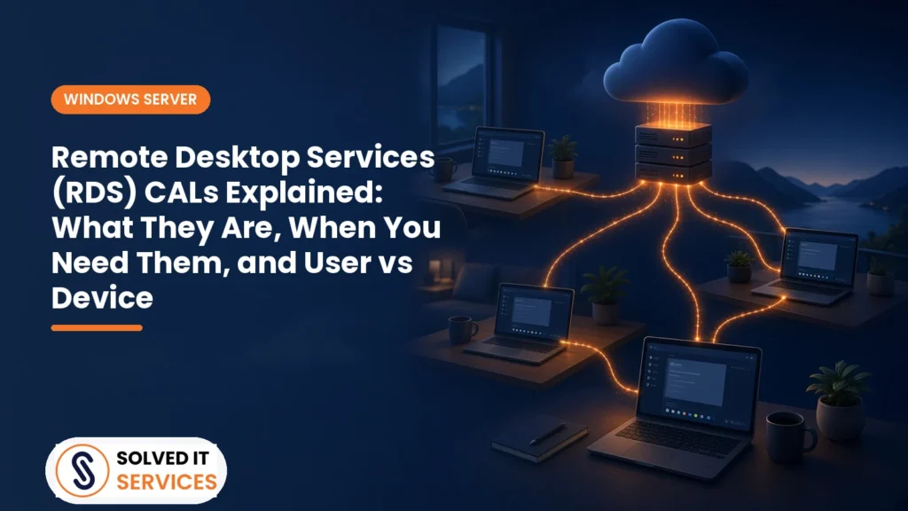 Remote Desktop Services (RDS) CALs Explained: What They Are, When You Need Them, and User vs Device