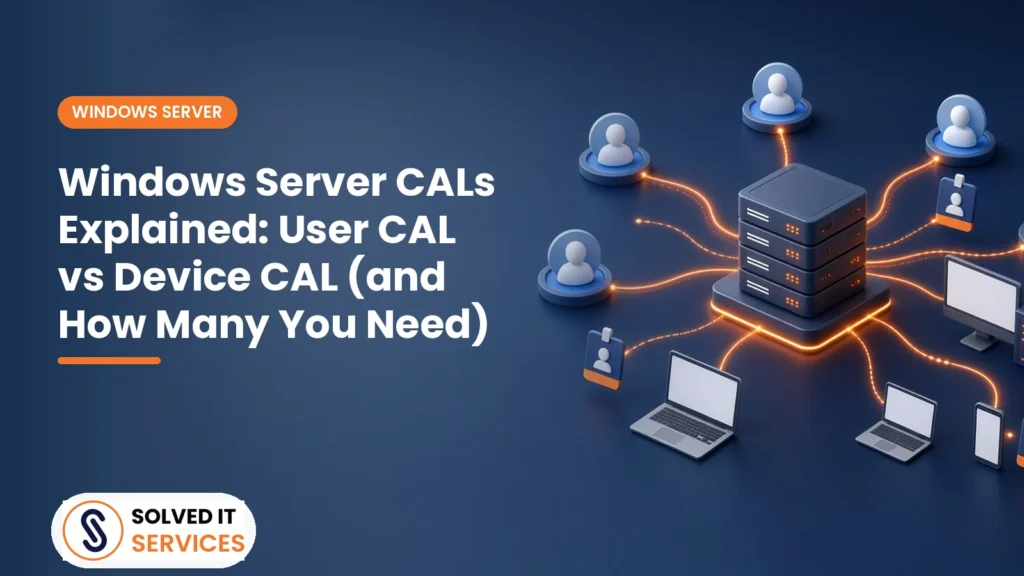 Windows Server CALs Explained: User CAL vs Device CAL (and How Many You Need)
